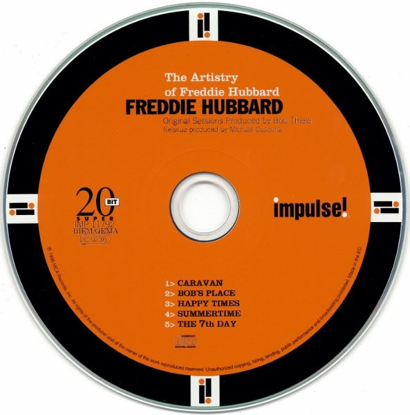 Freddie Hubbard - The Artistry Of Freddie Hubbard CD | Impulse! (IMP 11792) - 4 Freddie Hubbard - The Artistry Of Freddie Hubbard CD | Impulse! (IMP 11792) - 4