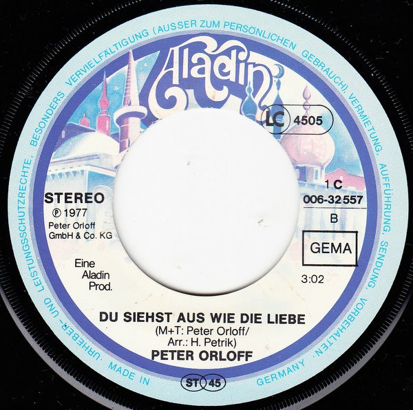 Peter Orloff - Bettler Und Prinz | Aladin (1C 006-32 557) - 4 Peter Orloff - Bettler Und Prinz | Aladin (1C 006-32 557) - 4