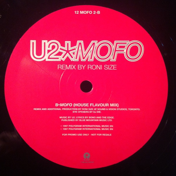 U2 - MOFO | Island Records (12 MOFO 2) - 3