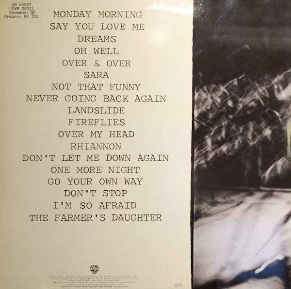 Fleetwood Mac - Fleetwood Mac Live | Warner Bros. Records (WB 66097) - 4 Fleetwood Mac - Fleetwood Mac Live | Warner Bros. Records (WB 66097) - 4