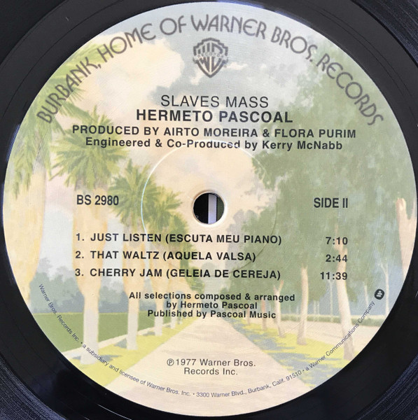 Hermeto Pascoal - Slaves Mass | Warner Bros. Records (BS 2980) - 4