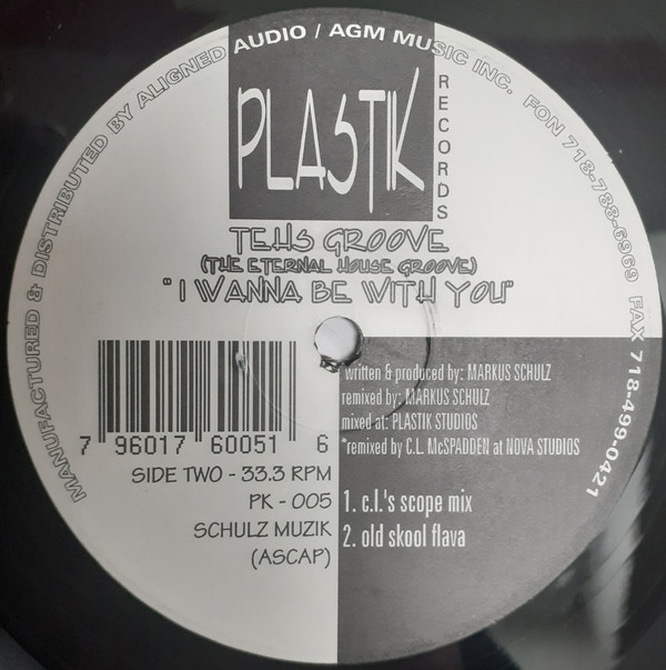 Tehs Groove - I Wanna Be With You | Plastik Records (PK-005)