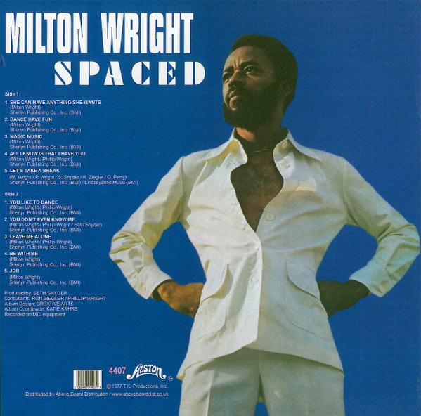 Milton Wright - Spaced | Alston Records (4407) - 2
