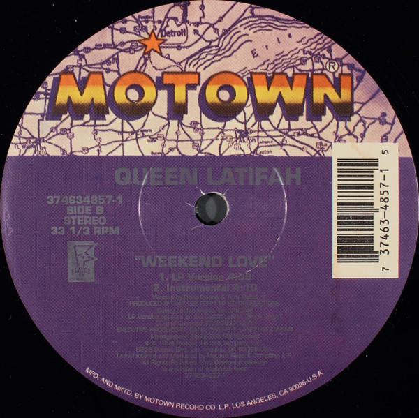 Queen Latifah - Black Hand Side (Remix) | Motown (374634857-1) - 2