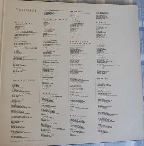 Sade - Promise | Epic (EPC 86318) - 4
