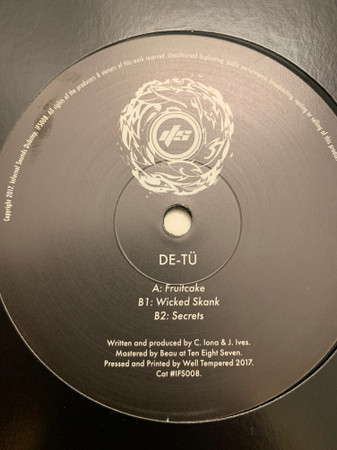 De-Tü - Fruitcake | Infernal Sounds (IFS008)