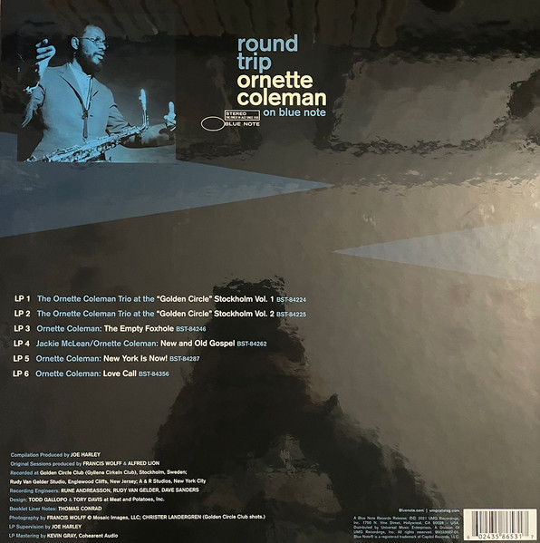 Ornette Coleman - Round Trip: Ornette Coleman On Blue Note | Blue Note (B0033607-01) - 2