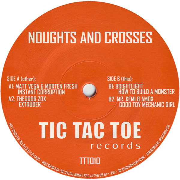 Various - Noughts And Crosses | Tic Tac Toe Records (TTT010) - 4 Various - Noughts And Crosses | Tic Tac Toe Records (TTT010) - 4