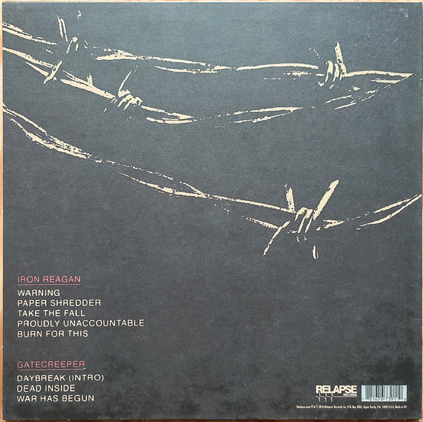 Iron Reagan / Gatecreeper - Iron Reagan / Gatecreeper | Relapse Records (RR7391) - 2