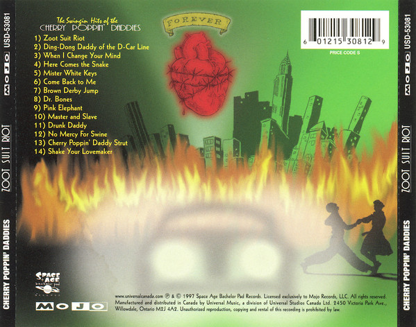 Cherry Poppin' Daddies - Zoot Suit Riot: The Swingin' Hits Of The Cherry Poppin' Daddies [CD] | Mojo Records (USD-53081) - 2