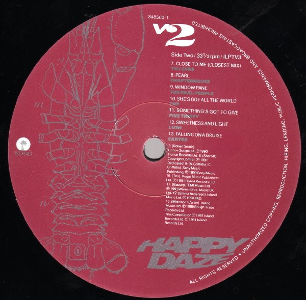 Various - Happy Daze - Volume Two | Island Records (ILPTV 3) - 4