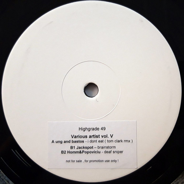 Various - Vol. V | Highgrade Records (Highgrade 049) - main Various - Vol. V | Highgrade Records (Highgrade 049) - main