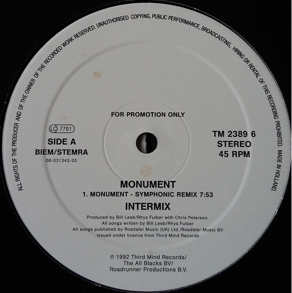 Intermix - Monument | Third Mind Records (TM 2389 6) - main