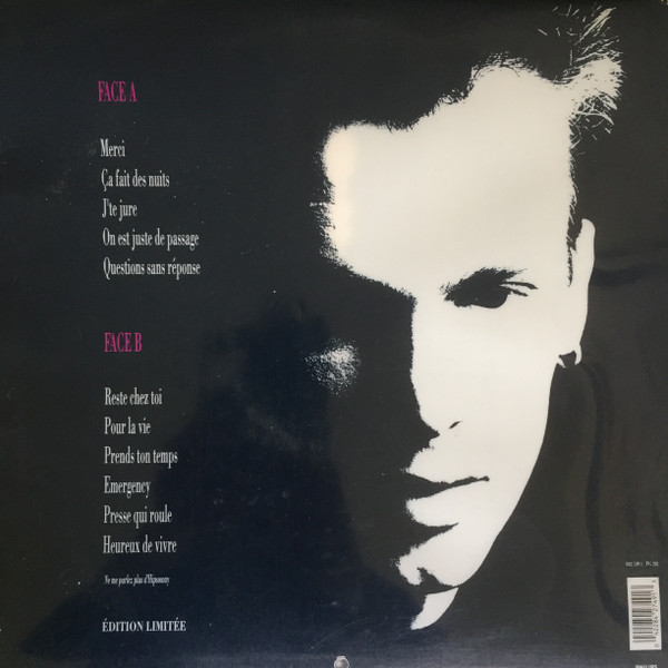 Florent Pagny - Merci | Philips (842 749-1)