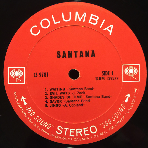 Santana - Santana | Columbia (CS 9781) - 3