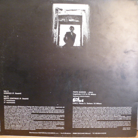 Piero Bassini - Tonalità | Red Record (VPA 109) - 2