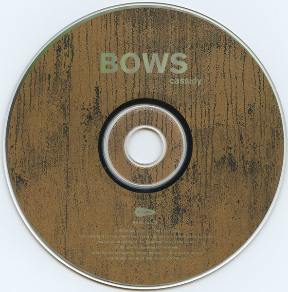 Bows - Cassidy | Too Pure (PURE 104 CD) - 3