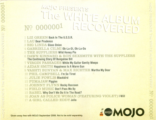 Various - The White Album Recovered No. 0000001 | Mojo Magazine (September 2008) - 2