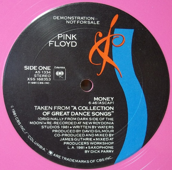Pink Floyd - Money / Another Brick In The Wall (Part II) | Columbia (AS 1334) - main Pink Floyd - Money / Another Brick In The Wall (Part II) | Columbia (AS 1334) - main