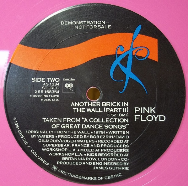 Pink Floyd - Money / Another Brick In The Wall (Part II) | Columbia (AS 1334) - 2 Pink Floyd - Money / Another Brick In The Wall (Part II) | Columbia (AS 1334) - 2