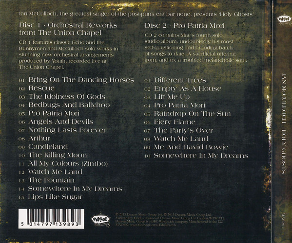 Ian McCulloch - Holy Ghosts | Edsel Records (MAC002) - 2 Ian McCulloch - Holy Ghosts | Edsel Records (MAC002) - 2