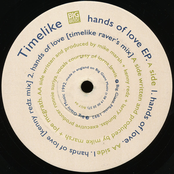 Timelike - Hands Of Love EP. | Big Giant Music (BGT 04)