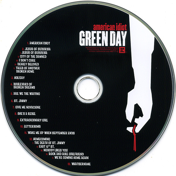 Green Day - American Idiot | Reprise Records (9362-48777-2) - 3 Green Day - American Idiot | Reprise Records (9362-48777-2) - 3