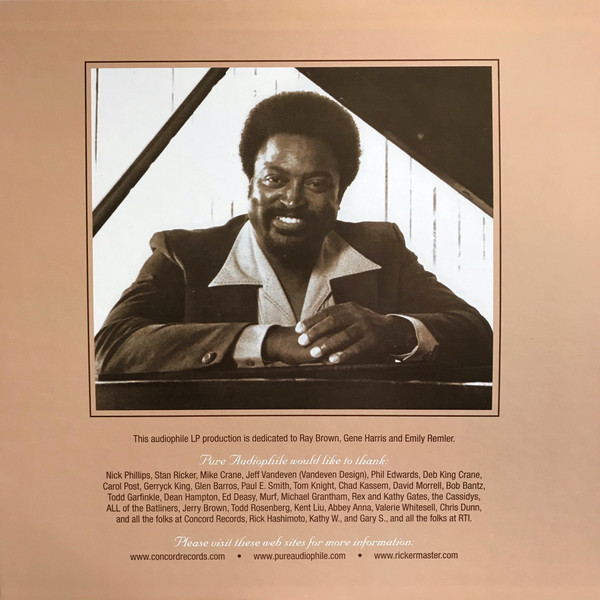 Ray Brown Trio Featuring Gene Harris - Soular Energy | Pure Audiophile Records (PA-002 (2)) - 4