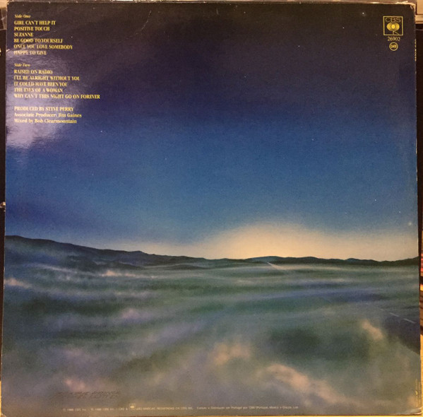 Journey - Raised On Radio | CBS (CBS 26902) - 2