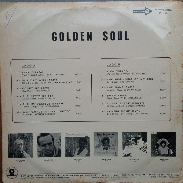 Various - Golden Soul Vol. 1 | MCA Records (MAP/S-4191) - 2
