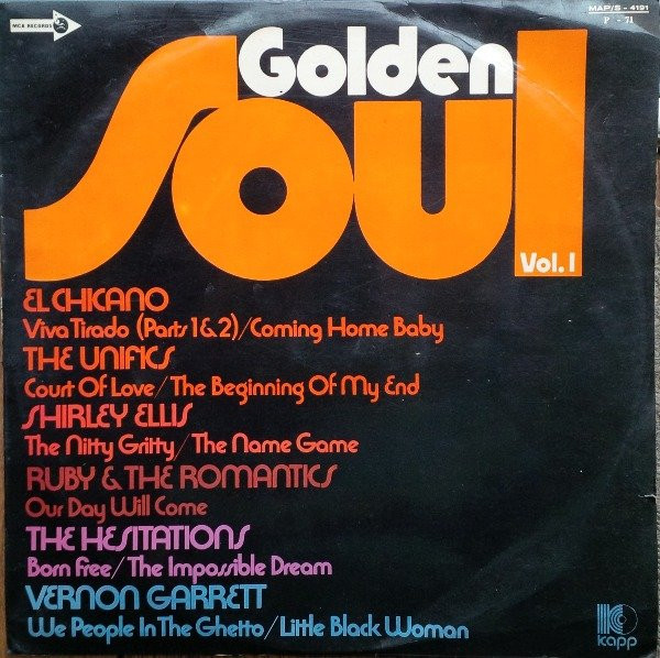 Various - Golden Soul Vol. 1 | MCA Records (MAP/S-4191) - main