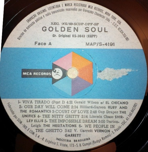 Various - Golden Soul Vol. 1 | MCA Records (MAP/S-4191) - 3