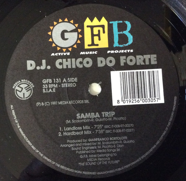DJ Chico Do Forte - Samba Trip | GFB Records (GFB 131) - main