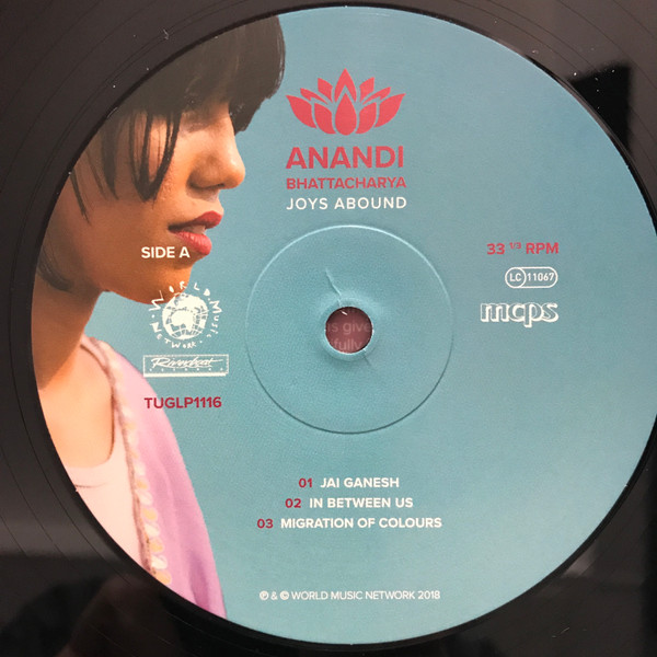 Anandi Bhattacharya - Joys Abound | Riverboat Records (TUGLP1116) - main