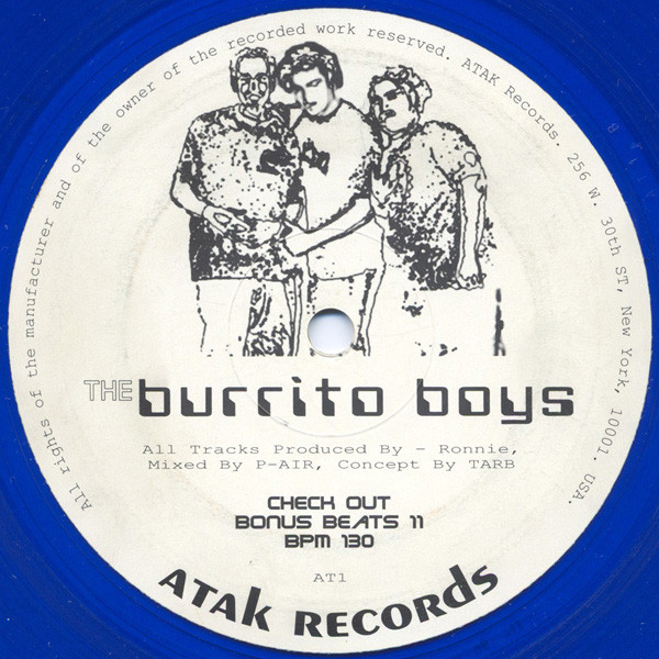 Burrito Boys - Snackers Delight / Check Out | Atak Records (AT01) - 2