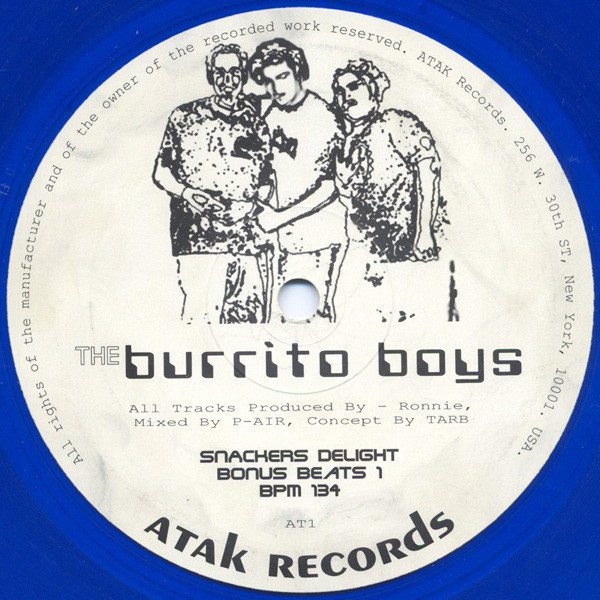 Burrito Boys - Snackers Delight / Check Out | Atak Records (AT01)