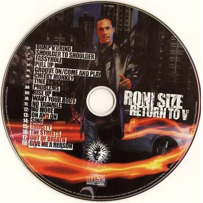 Roni Size - Return To V | V Recordings (VRECSUKCDLP01) - 2 Roni Size - Return To V | V Recordings (VRECSUKCDLP01) - 2