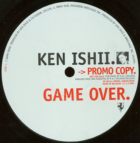 Ken Ishii - Game Over | R & S Records (RS   98141 PROMO)