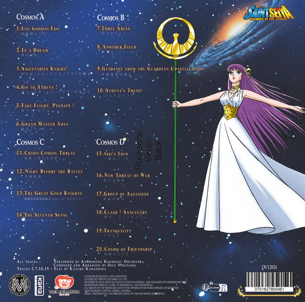 Seiji Yokoyama - Saint Seiya - Knights Of The Zodiac (Music Collection Vol.2) | Microids Records (DV12824) - 2 Seiji Yokoyama - Saint Seiya - Knights Of The Zodiac (Music Collection Vol.2) | Microids Records (DV12824) - 2