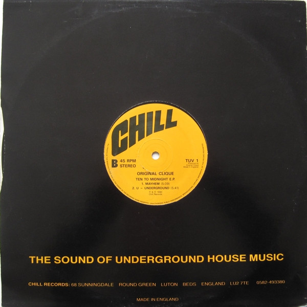Original Clique - Ten To Midnight E.P. | Chill (TUV 1) - 4