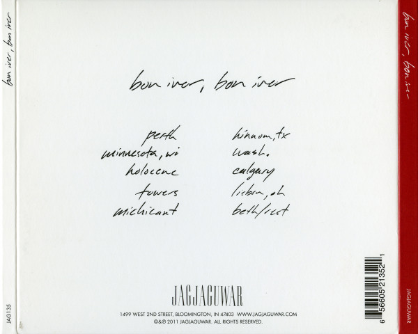 Bon Iver - Bon Iver, Bon Iver [CD] | Jagjaguwar (JAG135) - 2