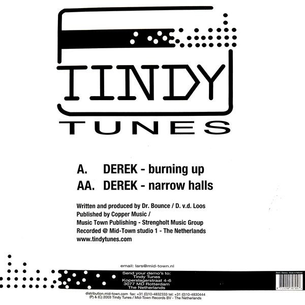 Derek - Burning Up | Tindy Tunes (TIT 014) - 2