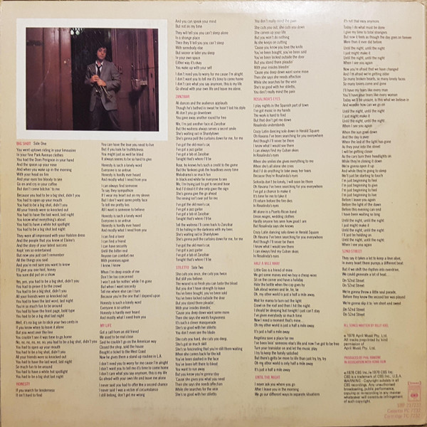 Billy Joel - 52nd Street | CBS (SBP 237232) - 2