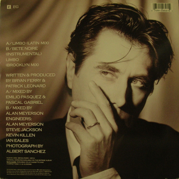 Bryan Ferry - Limbo | Reprise Records (0-20846) - 2 Bryan Ferry - Limbo | Reprise Records (0-20846) - 2