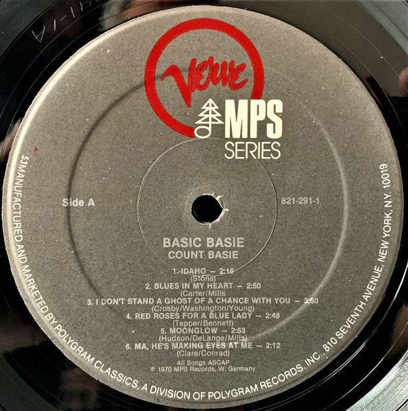 Count Basie Orchestra - Basic Basie | MPS Records (821 291-1) - 3 Count Basie Orchestra - Basic Basie | MPS Records (821 291-1) - 3