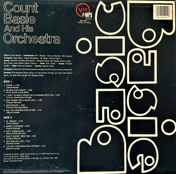 Count Basie Orchestra - Basic Basie | MPS Records (821 291-1) - 2 Count Basie Orchestra - Basic Basie | MPS Records (821 291-1) - 2
