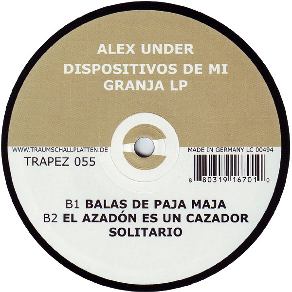 Alex Under - Dispositivos De Mi Granja LP | Trapez (TRAPEZ 055) - 4