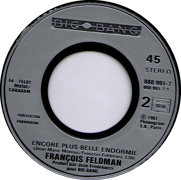 François Feldman - Slave | Big Bang (888 991-7) - 4