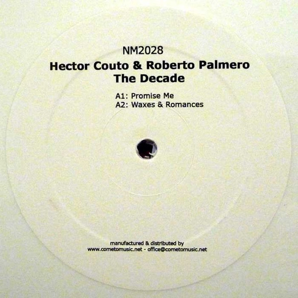 Hector Couto & Roberto Palmero - The Decade | NM2 (NM2028) - 2