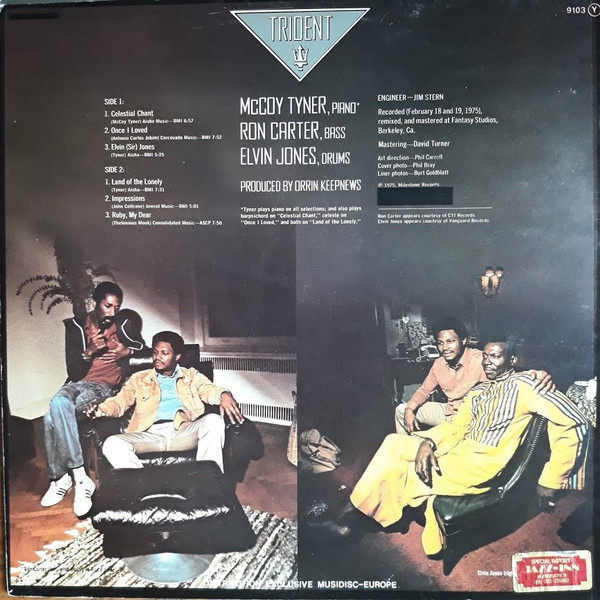 McCoy Tyner - Trident | Milestone (9103)
